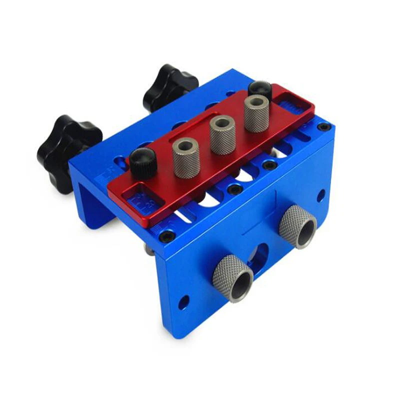Woodworking Three-in-one Punch Locator Hole Opener Boring Puncher Woodworking Puncher 08350-S