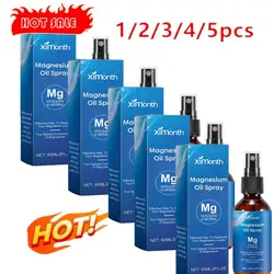 1/2/3/4/5pc 60ml Natural Magnesium Oil Spray