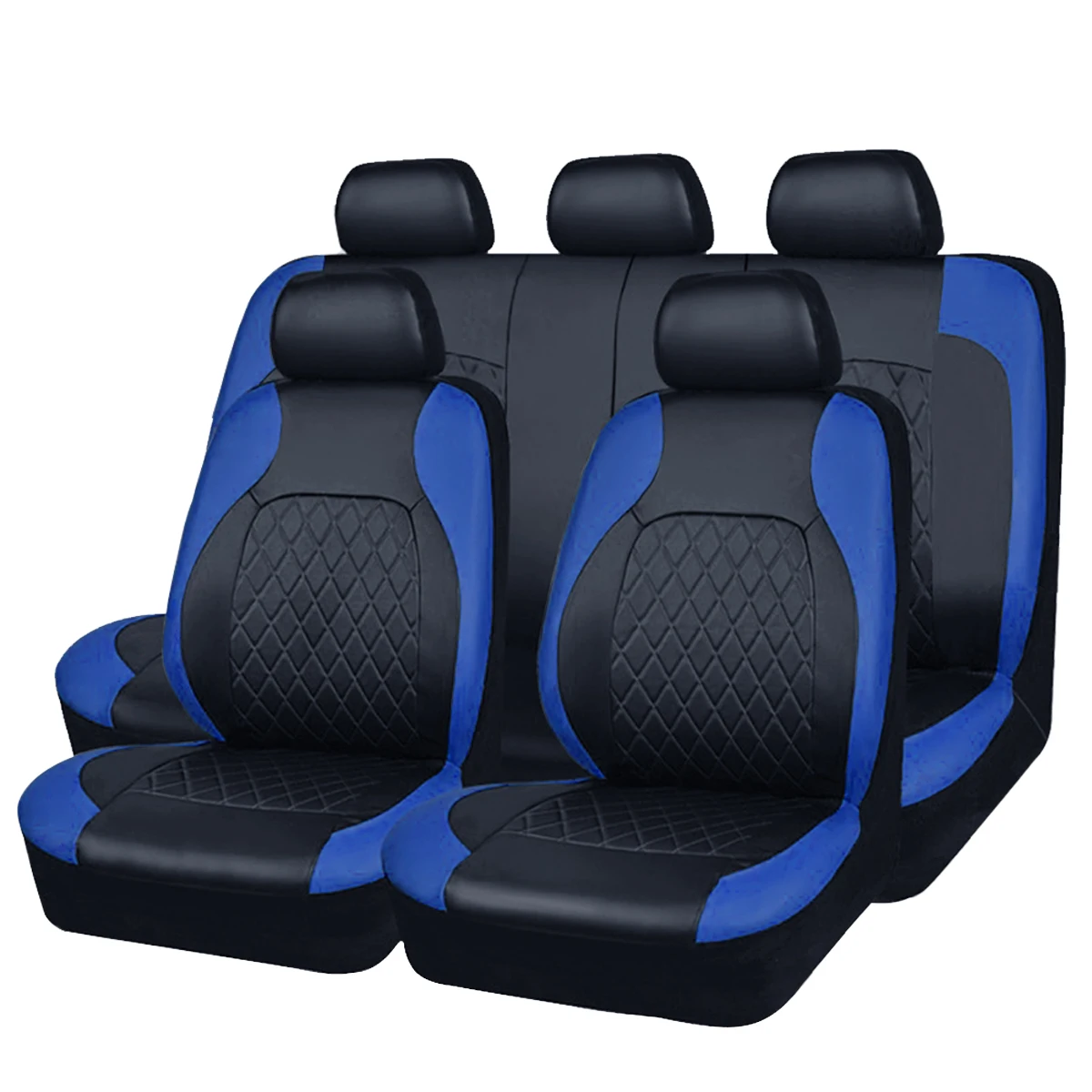 Ganzjahres-Autositzbezug aus PU-Leder, vollständig umschlossener Sitzschutz, wasserdicht, universelle Passform, Limousine, SUV, Pick-up-LKW-Sitz – Detail 18