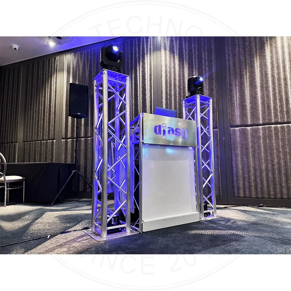 

Алюминиевая конструкция-трансформер для плазменных телевизоров / Стойка-тотем для клубного освещения и DJ-оборудования