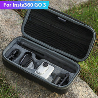 Portable Storage Bag For Insta360 GO 3 Shockproof Anti-Scratch Protection Box Handel Carrying Case Action Camera Accessories