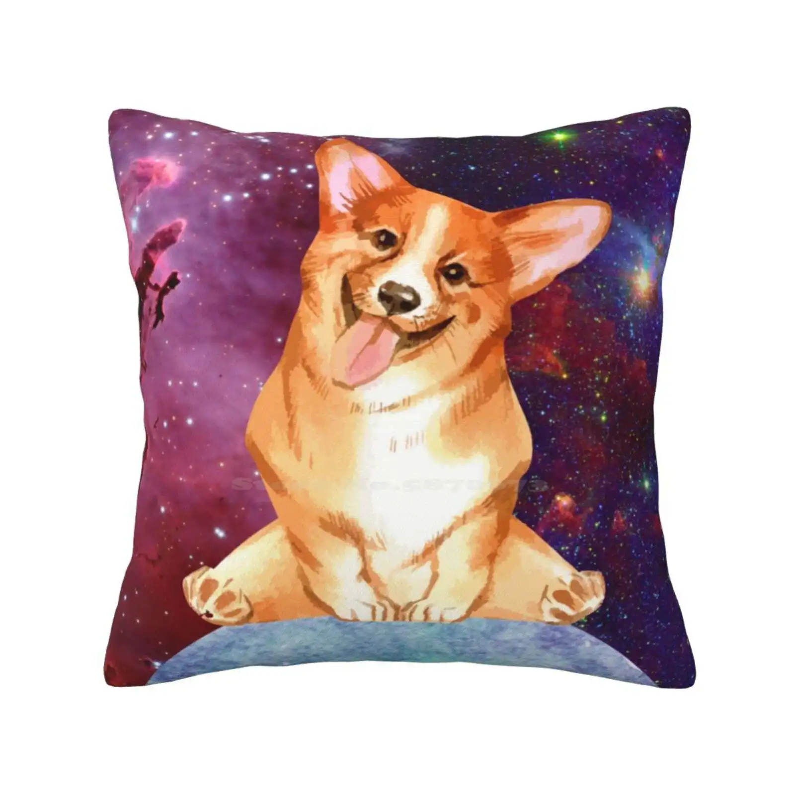 Corgi In Space Pillows Case Bedroom Home Decoration Corgi Life Corgi Mama Corgi Breed Corgi Puppies Corgi Shiba Corgi Lovers