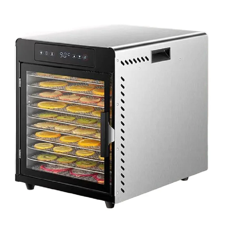 304 Stainless Steel Household And Commercial Food Dryer Small Dried Fruit Machine Food Dehydrator10-layer