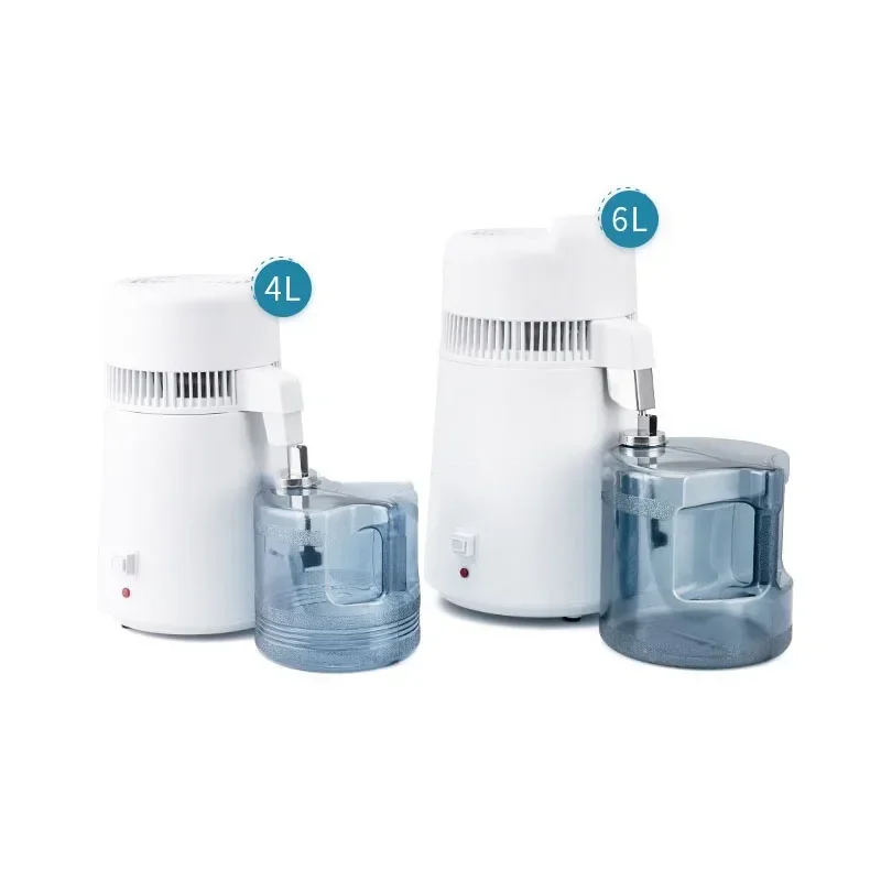 4L/6L Water Distiller Purifier Filter Dispenser Drinking Bottle Softener Overheat Protection Home Appliance