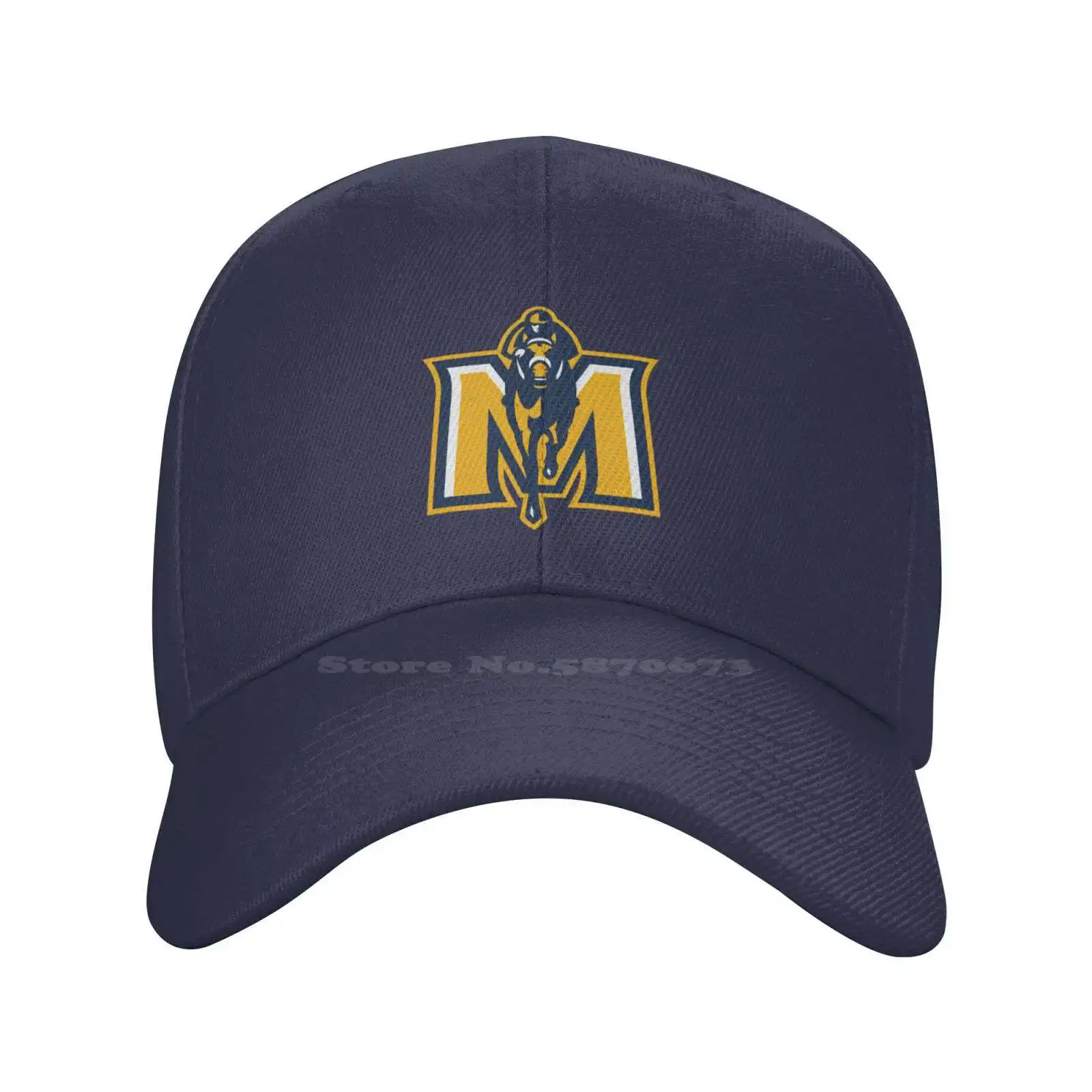 Murray State Racers Logo Boné De Beisebol, Qualidade Denim Cap, Chapéu De Malha, Moda