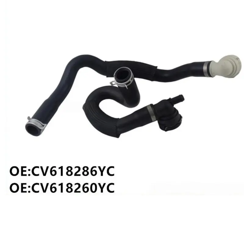 Reliable-1Pair Upper+Lower Water Tank Pipe Radiator Coolant Hose Tube For Ford 4