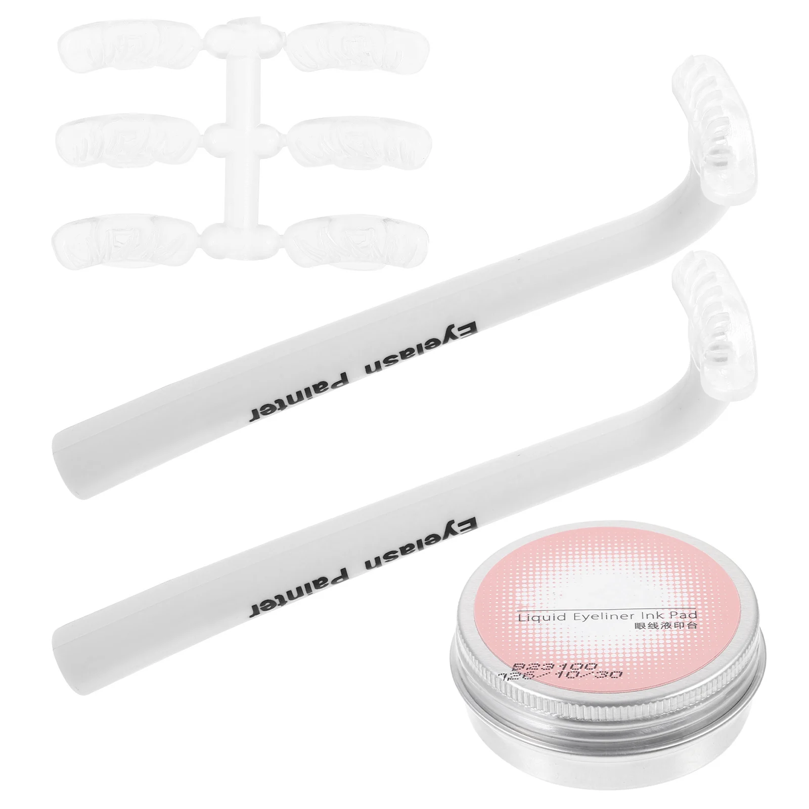 

1 set 1 Set Eyelash Stencil Reusable Makeup Tool Durable Easy Clean False Lower Eyelash Assistant Stamp Eye Makeup Lash Tool