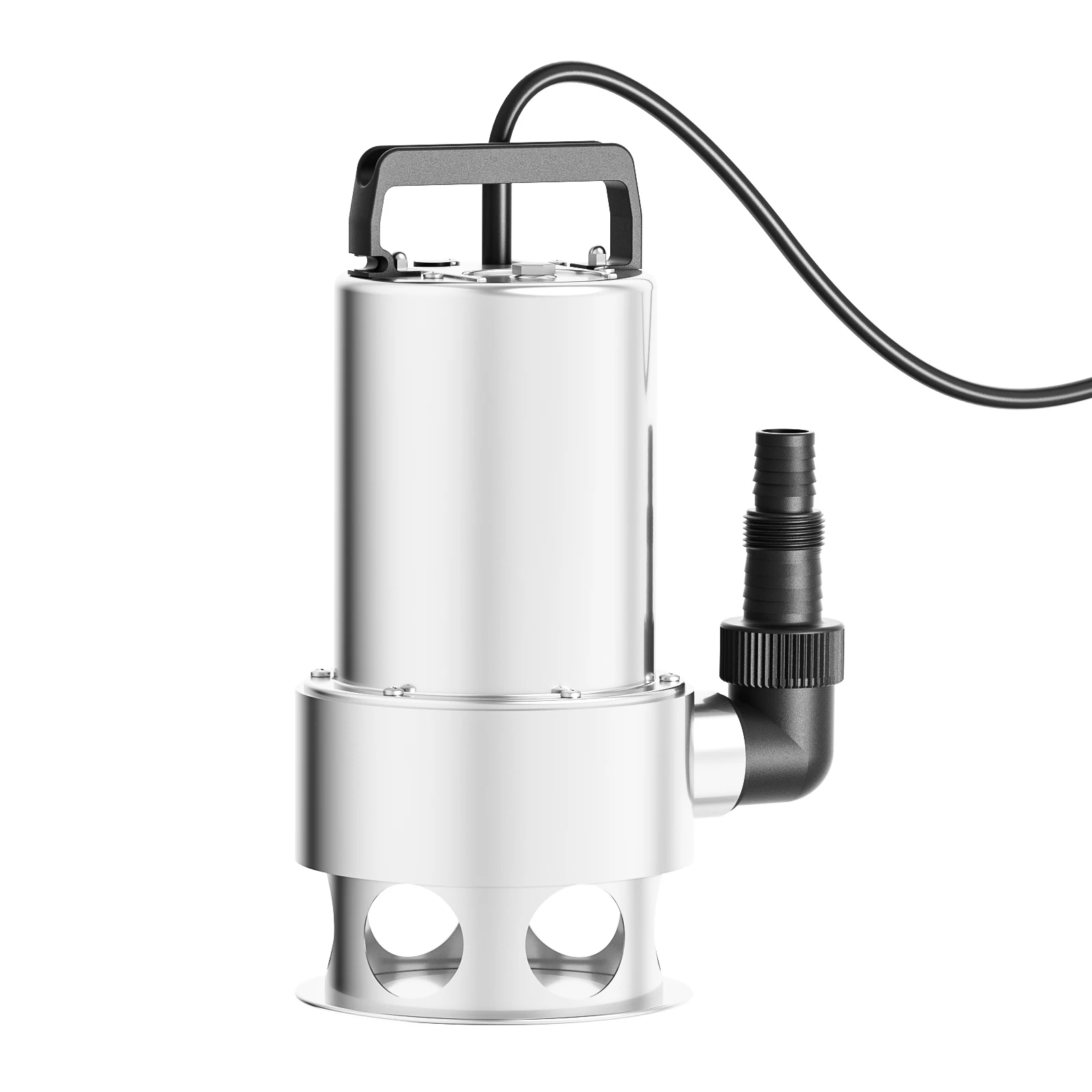 Sump Pump Submersible 1.6HP Dirty/Clean Water Transfer Pump 5500GPH Portable Electric Water Pump for Pool Draining Hot Tub