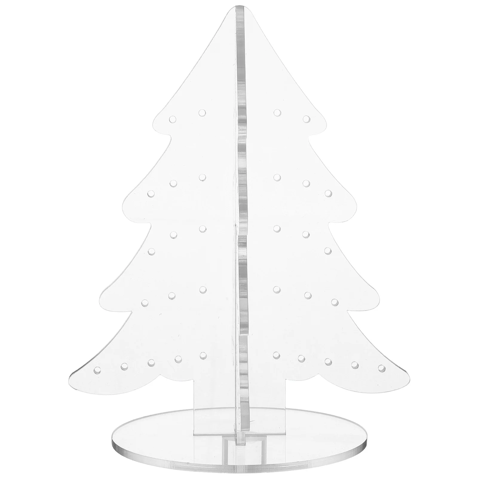 

Christmas Tree Ear Ring Holder Stand Jewelry Display Earring Storage Rack Tabletop Organizer For Women Holiday Decor
