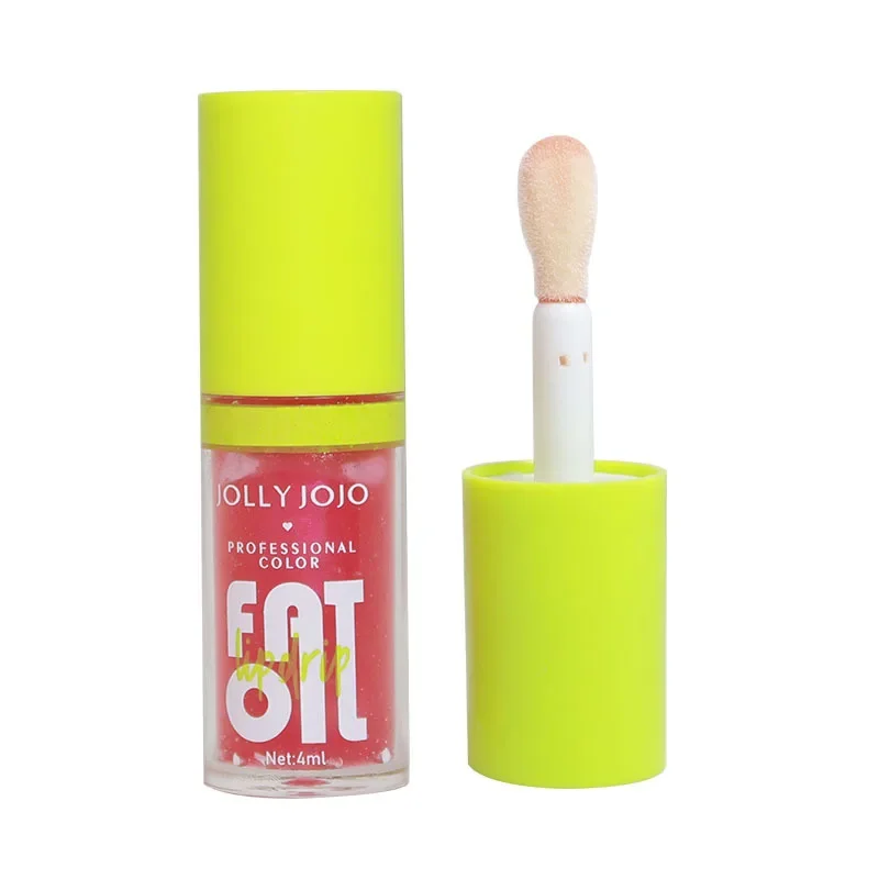 Feuchtigkeit spendende Lippen glasur Lippen plump ing plump ing Fettöl Lippen öl praller Lip gloss öl klares transparentes Lippen öl für die Lippen pflege getönt