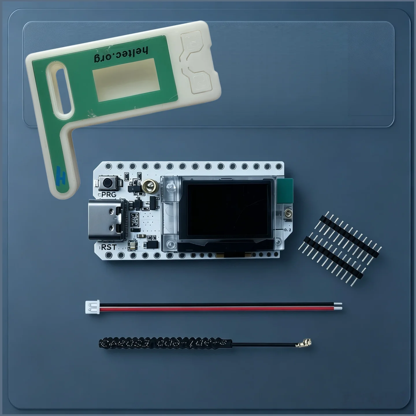 heltec-meshtastic-wifi-lora-32-v3-development-board-with-shell-esp32-oled-sx1262-096-inch-blue-oled-display-for-arduino-project