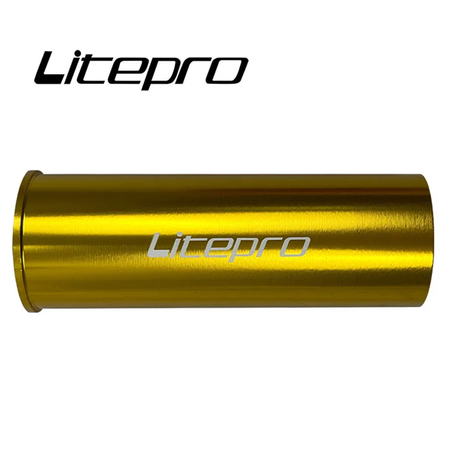 Litepro Bike 33.9mm Seatpost Protector Cover Folding Bicycle Aluminum Alloy Seat Tube Protective Sleeve Shim Bushing