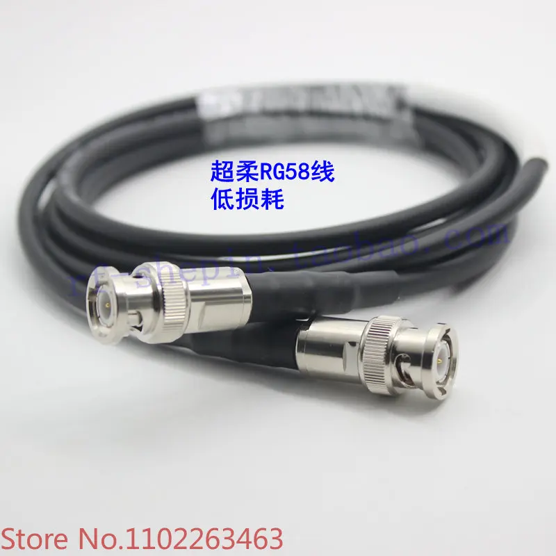 High end testing RF cable BNC conversion BNC wiring bnc dual male oscilloscope connection line RG58