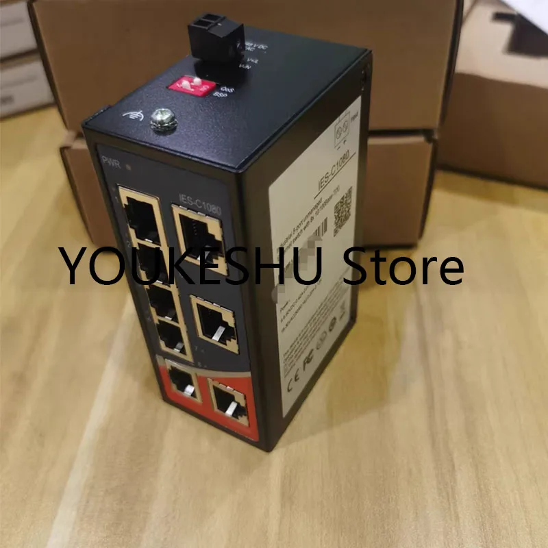 Brand New Original IESC1080 Industrial grade switch 8-port 10/100Base-T (X) port non managed stable and durable IES-C1080
