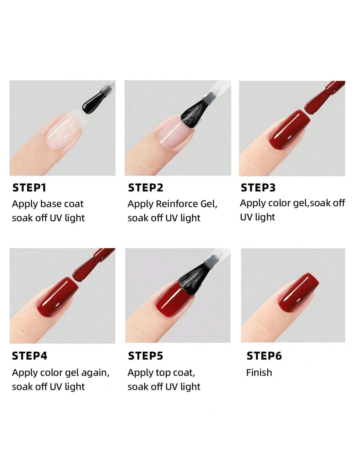 1 قطعة 15 مللي تعزيز هلام جيل للأظافر متعددة الوظائف واضح هلام مسمار البولندية مسمار المقوي هلام وصلات لإطالة الأظافر الصلب هلام منشئ ل #6