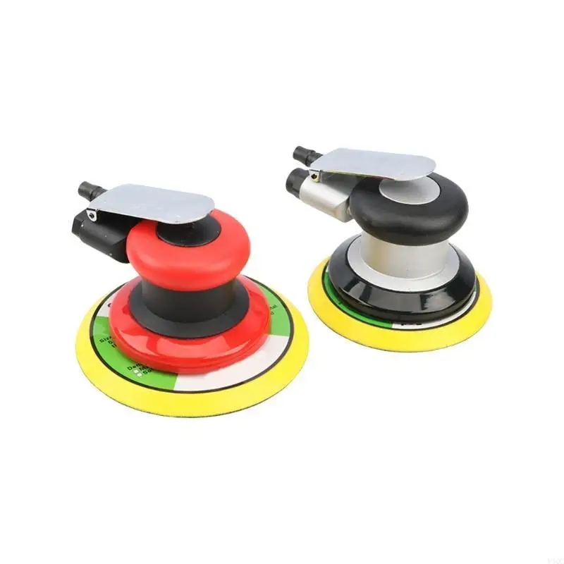 Pneumatic Sander Industrial Grade 5/6inch Sandpaper Dry Grinder Car Polishing Y4QC