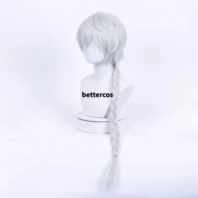 

qq023Nikolai Gogol Cosplay New Anime Season 4 Braided Heat Resistant Synthetic Hair Wigs + Wig Cap