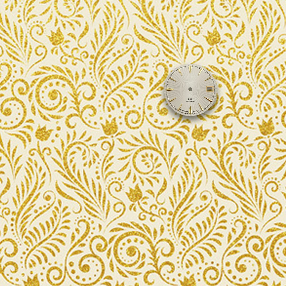 

Cocktail 28.5mm Dial Gradient Metal Studs Suitable For NH35/NH36 Automatic Movement Watch Modification Accessories With S Logo