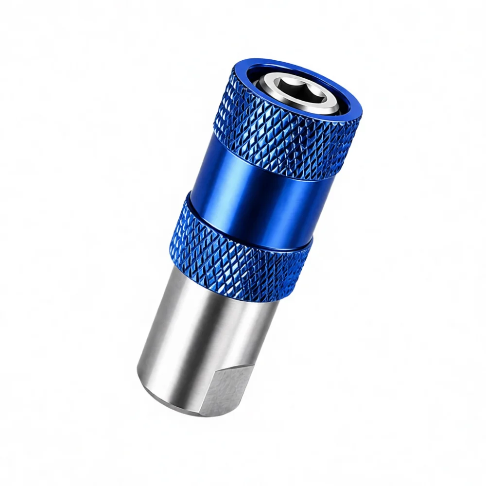 High Carbon Steel Drill To Driver Converter M10 Threaded Quick Change Adapter Hex Shank Power Tool Parts For Electric Drill