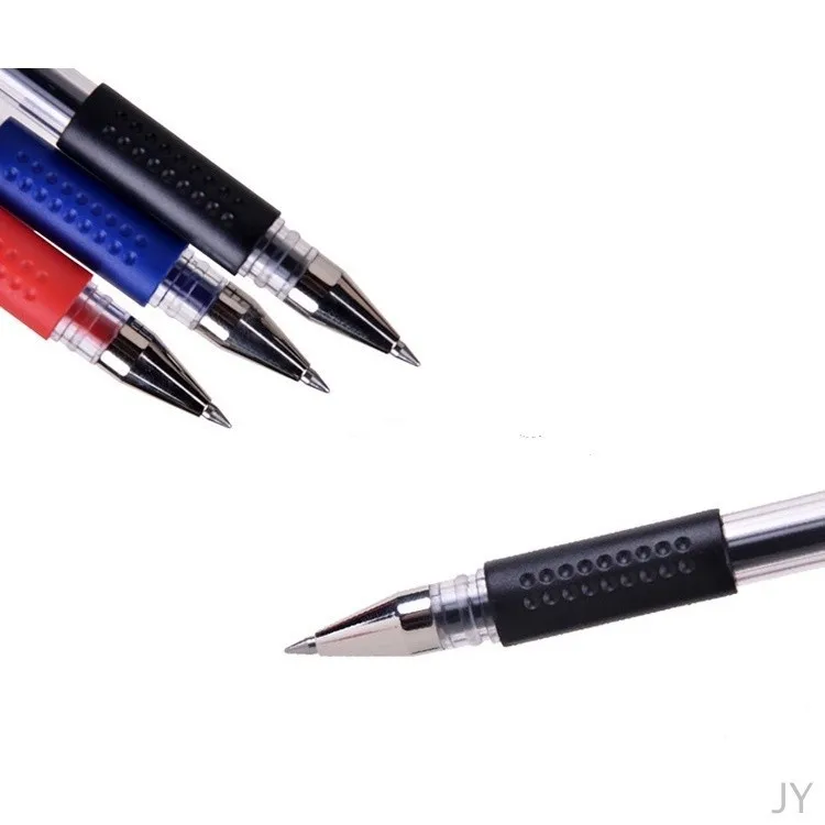 Black/Blue/Red Signature Gel Refill Pen Refillable Suitable for Business Office School Use Student Business Signature Gel Pen