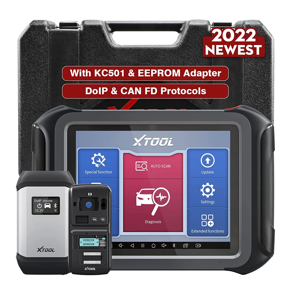 Picture 3: XTOOL X100 MAX Car IMMO Key Programming Tool Auto OBD2 Diagnostic Scanner With ECU Coding Support CAN FD Protocol