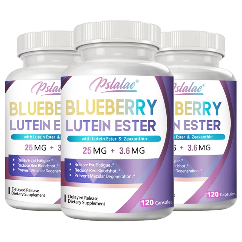 

Blueberry Lutein Esters - Reduce Eye Fatigue, Promote Eye Health, Relieve Blurred Vision, Eye Care