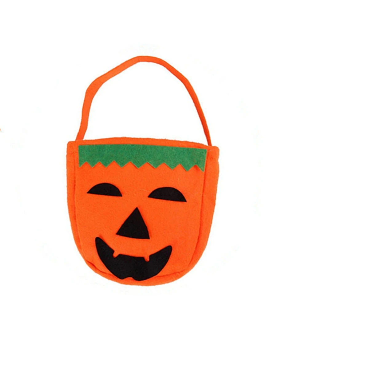 12-15cm Halloween Pumpkin Bag Portable Props Stereo Non-woven Bag Candy Bag Halloween  Day Gift Pumpkin Backpack Shoulder Bag