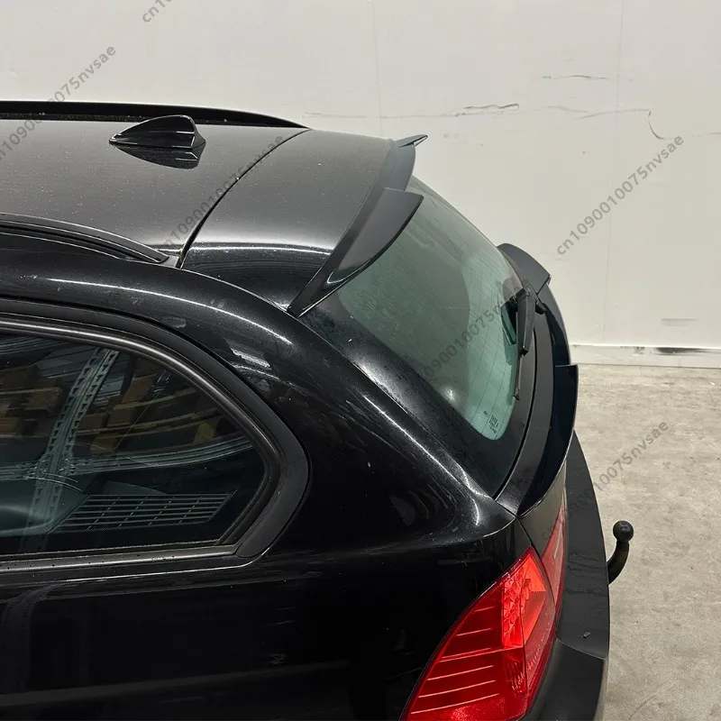 لسيارات BMW E91 3 Series Touring 2005-2012 ماكستون ستايل خلفي سقف سبويلر الجناح الخلفي الجذع الباب الأوسط سبويلر الجناح بوديكيت ضبط