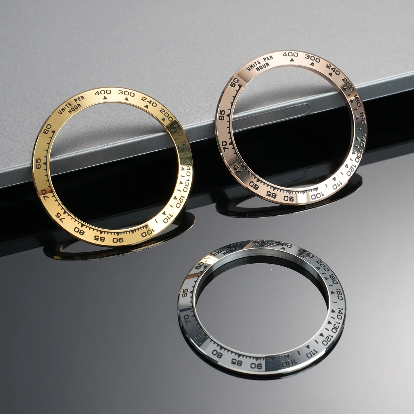 High Quality Advanced Stainless steel Bezel for Rolex Cosmograph Daytona 116500 Automatic Watch Scale ring 40mm outer ring