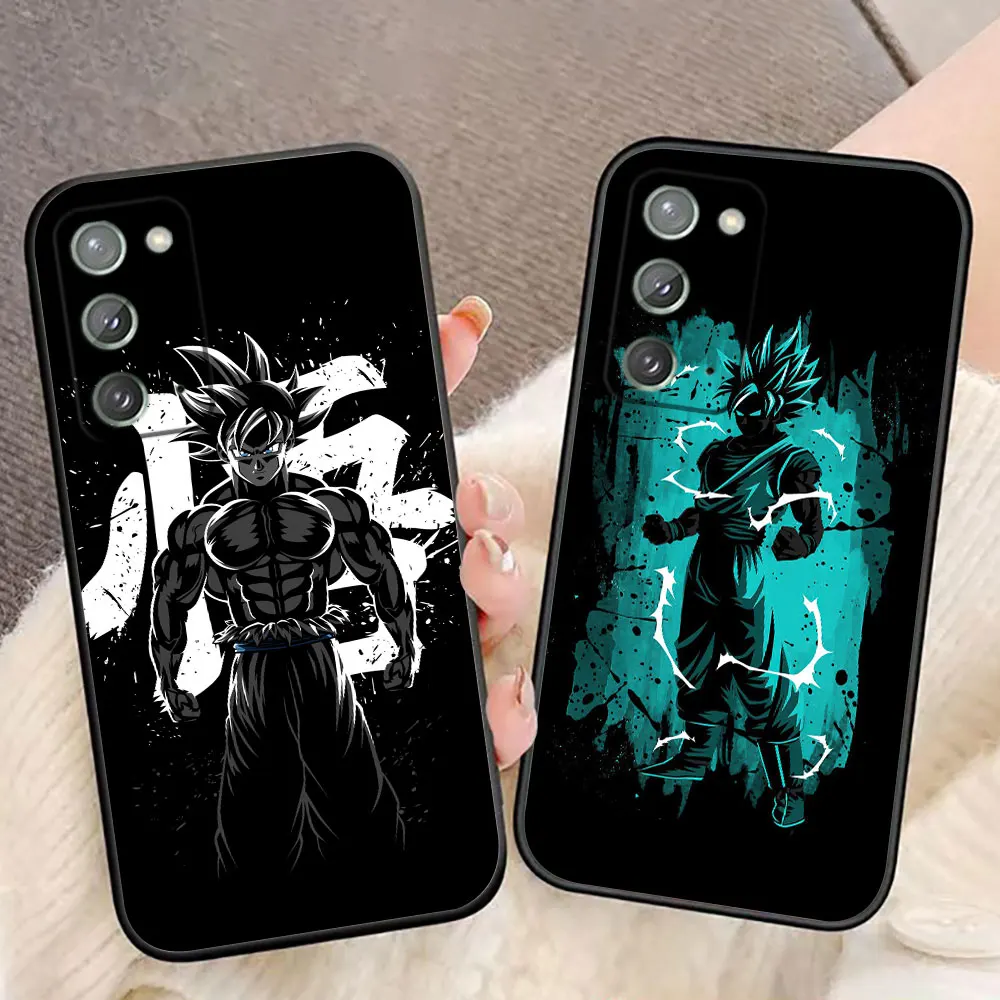 Anime SUN GUKO Vegeta Cover Phone Case For Samsung A07 A06 A05S A04 A03S A05 A03 A10 A12 A13 A30 A50 NOTE 20 M16 M33 M53 Capa