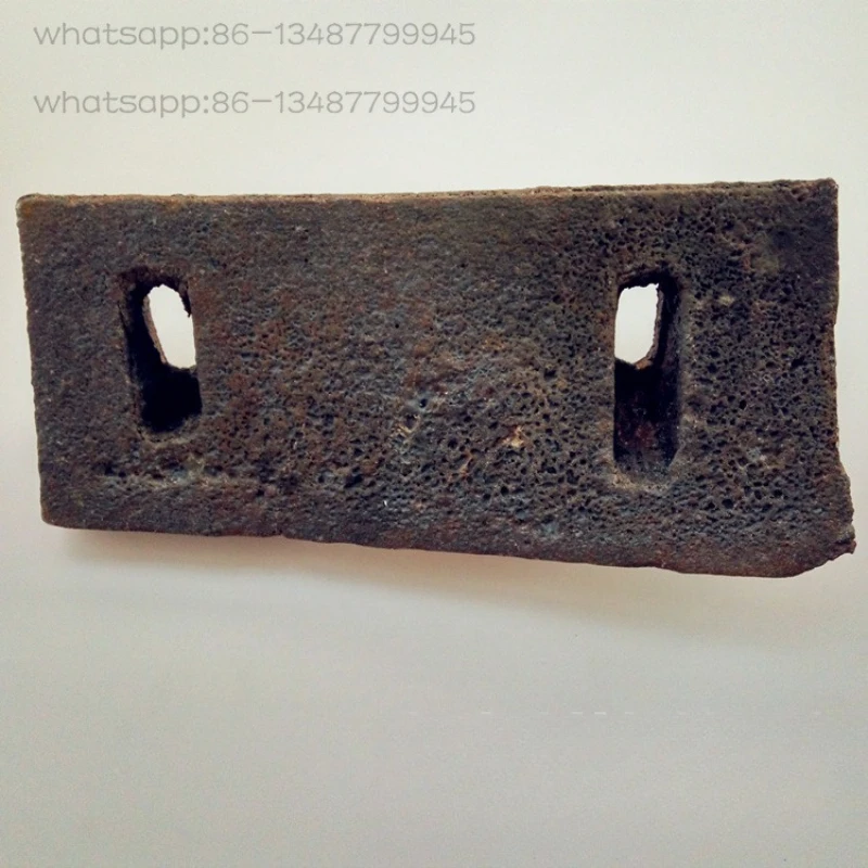 

JS1000 forced concrete mixer scraper cement mixer side blade cast iron knife plate