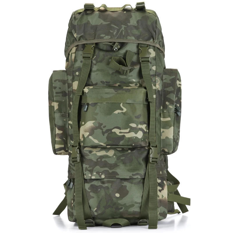 70L Large Capacity Military Backpack High Quality Waterproof Oxford Backpacks Men\'s Military Travel Bag With Rain Cover