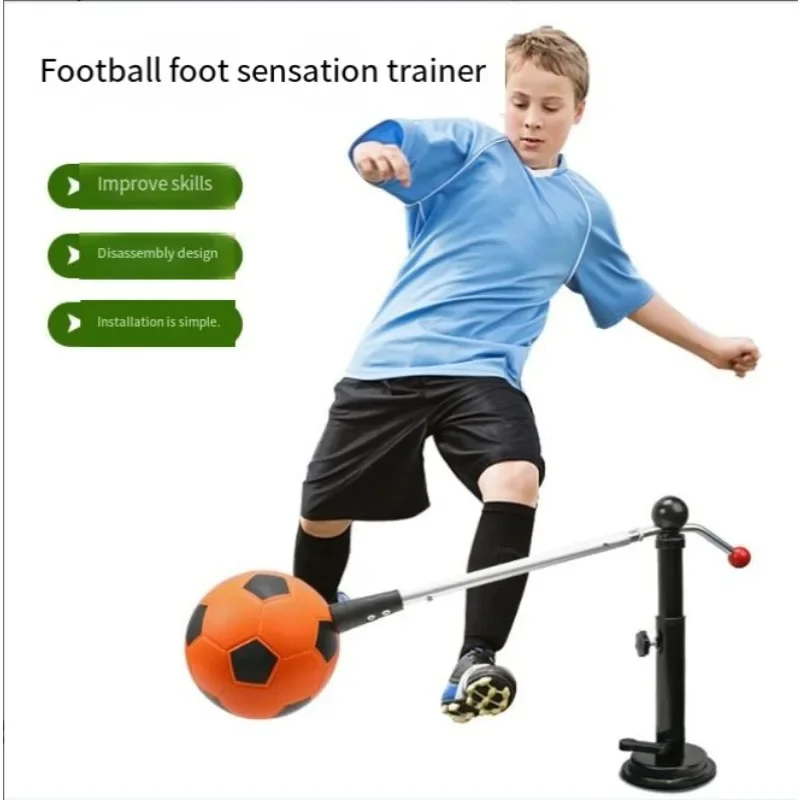 Foot Feel Soccer Trainer Suction Base Design Portable Juggling Ball Trainer Youth Football Physical Training Aid