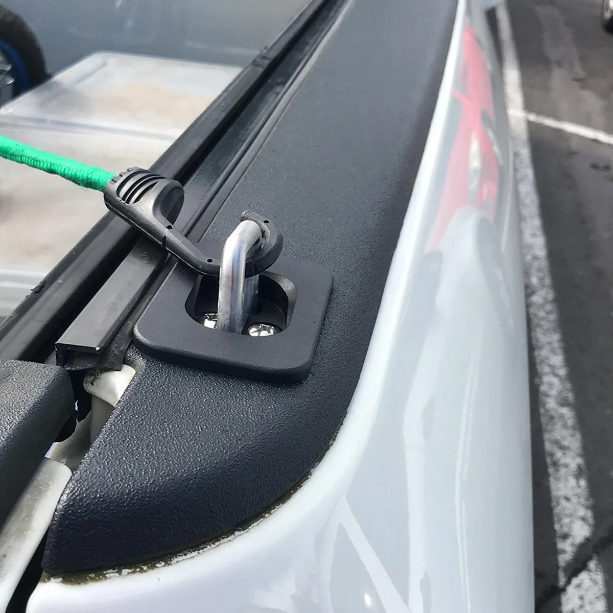 Retracte Trailer For Truck 1998-2014 F150 1999-2013 GM 1995-2008 RAM Hitch Fasten Tie Down Anchors Compatible Car Accessory