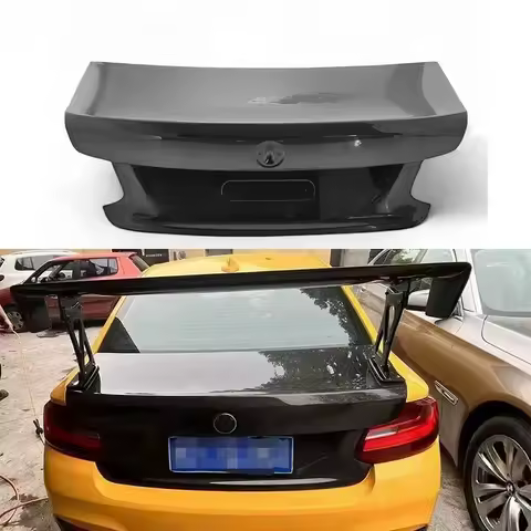 High Quality Carbon Fiber Trunk Deck Lid For BMW 2 Series F22 F87 M2 M2C OEM Style Rear Trunk Boot Lid Cover Car Bodykit