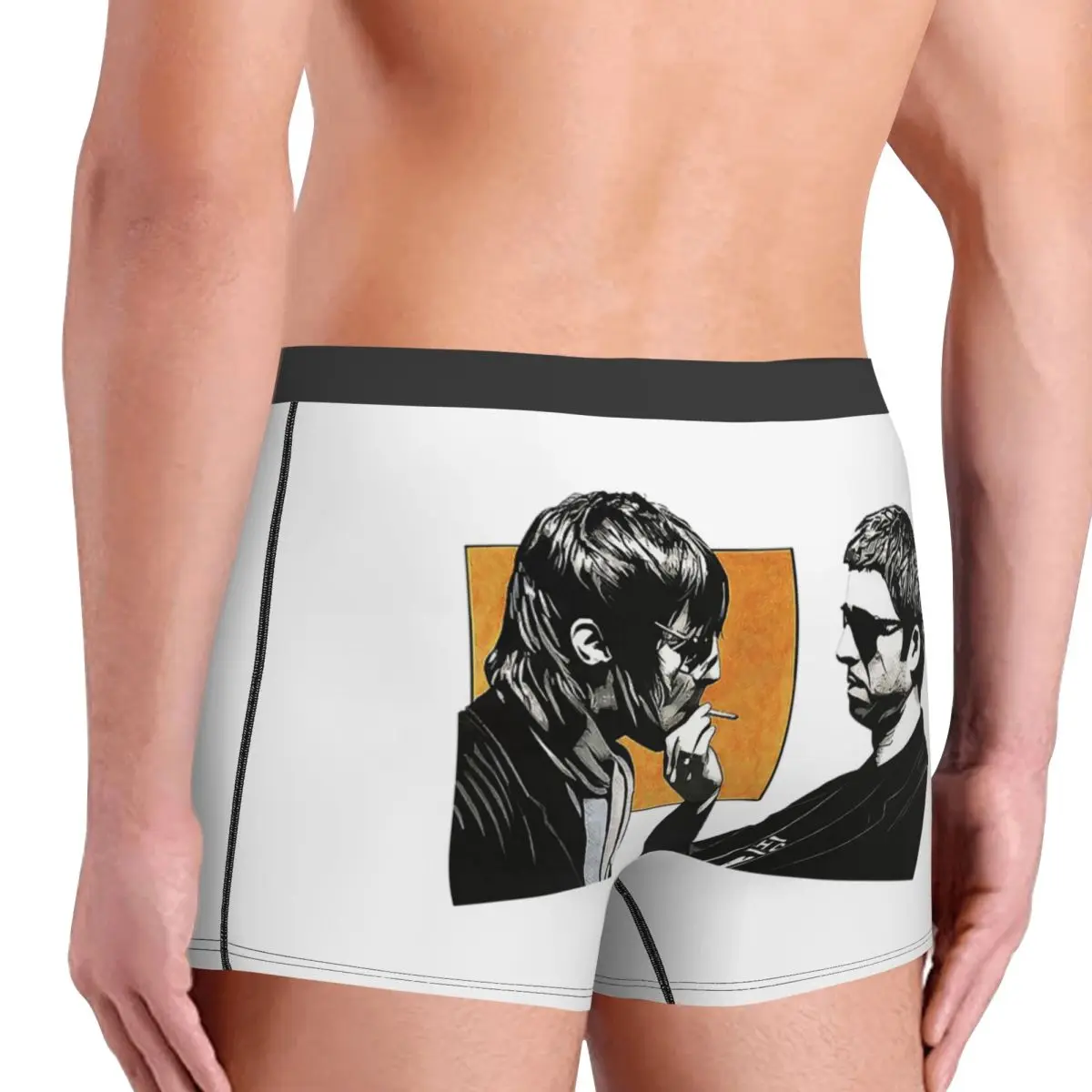 Трусы-боксеры, шорты Liam Gallagher (5), мужские дышащие трусы для мужчин, подарок бойфренду