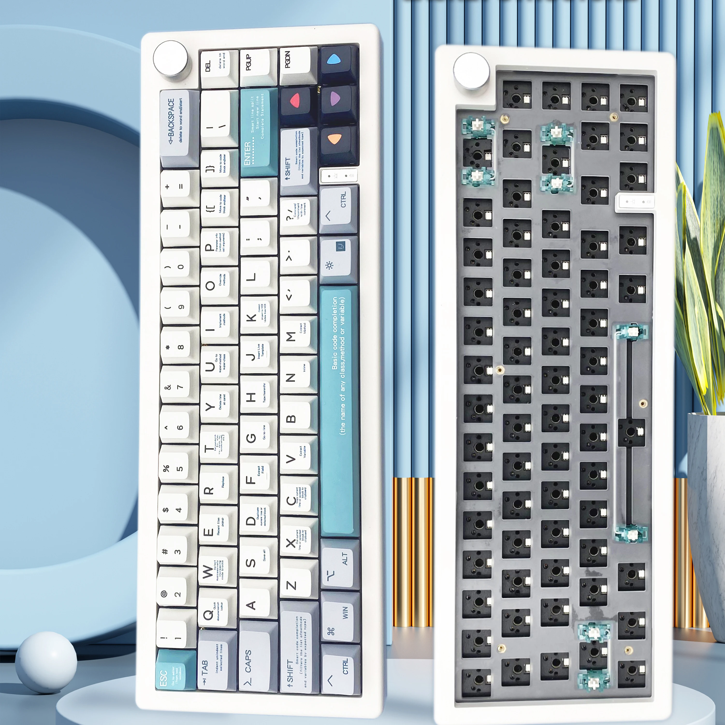 Zuoya-メカニカルキーボード用ガスケットGmk67,1セットあたり3つの