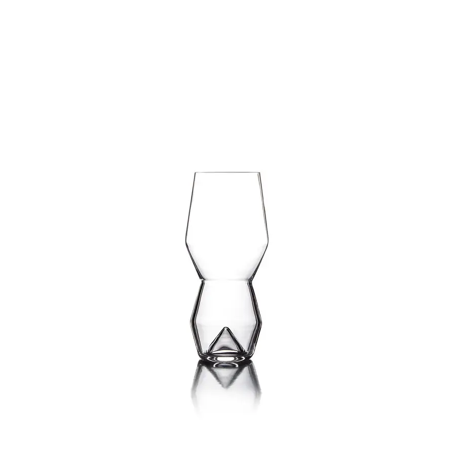 مجموعة كؤوس بيرة مونتي 13 أونصة IPA مكونة من 2 كوب شرب مصنوع يدويًا، أواني زجاجية للبيرة اليدوية للبار، جزء سفلي مقلوب للتهوية، LeadFre