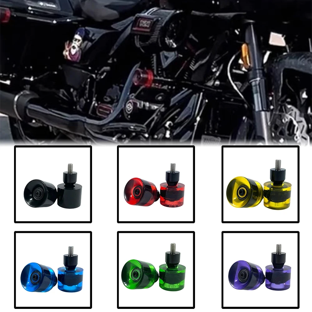 Motorcycle Engine Guard Saddlebag Bumpers Crash Bar Protector Ball For Harley Touring Softail Sportster XL883 Dyna 121 117 CVO
