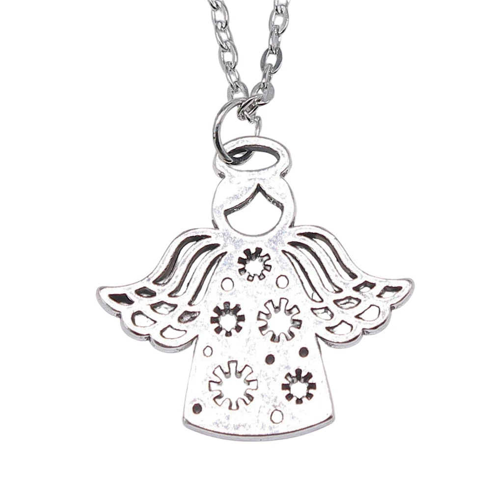 Necklace Pendant Graduation Chain Necklace Bracelet Accessories Wings Angel