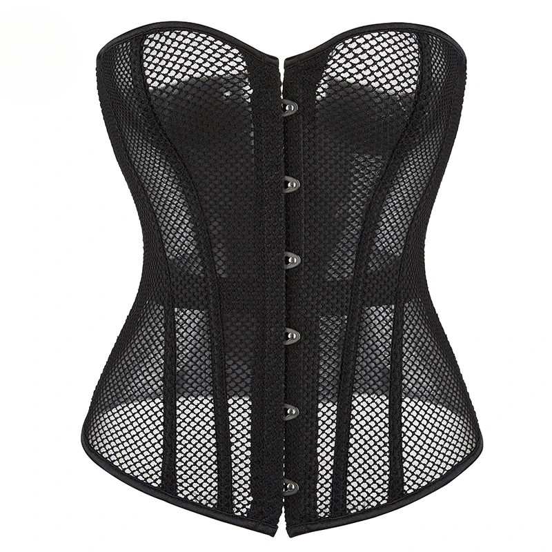 

Strapless Corset Crop Top Women Plus Size Corsets Hollow Out Bustier Gothic Corselet Shapewear Waist Trainer Bodyshaper Overbust