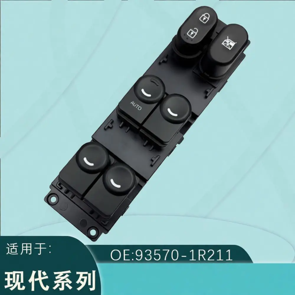 Electric Window Control Switch For Hyundai Accent Verna Solaris Master Lifter Button Assembly Automotive Replacement Parts