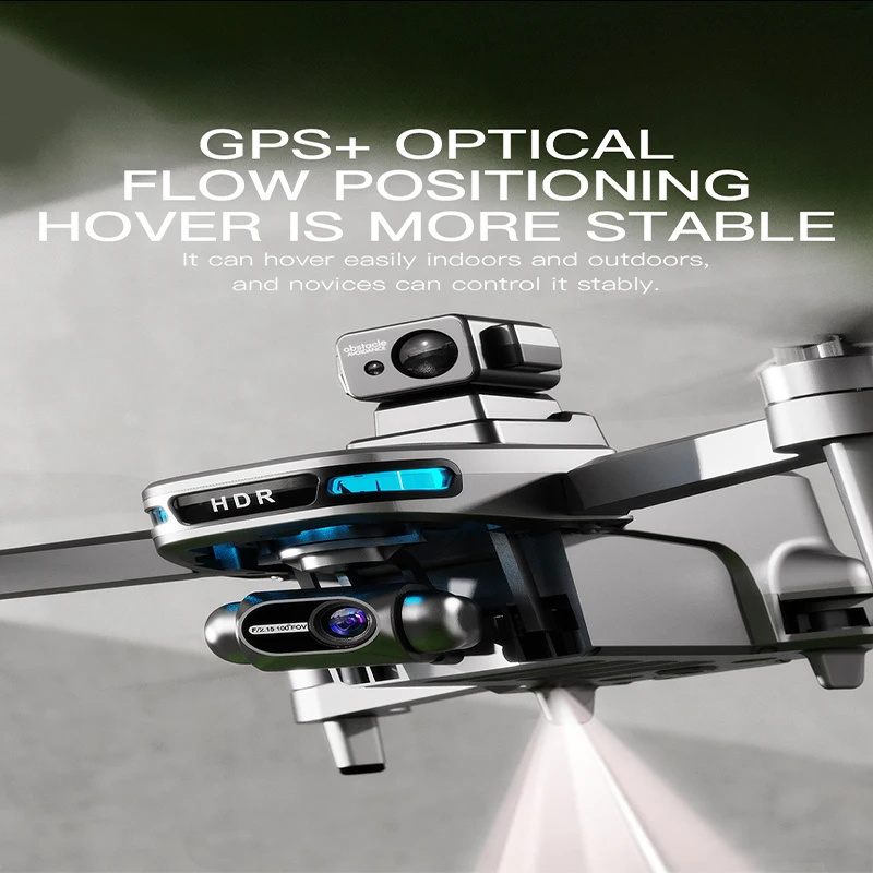 SG109 MAX2 8K HD dual camera GPS drone 3-axis gimbal 360 ° laser obstacle avoidance brushless quad-axis foldable aircraft