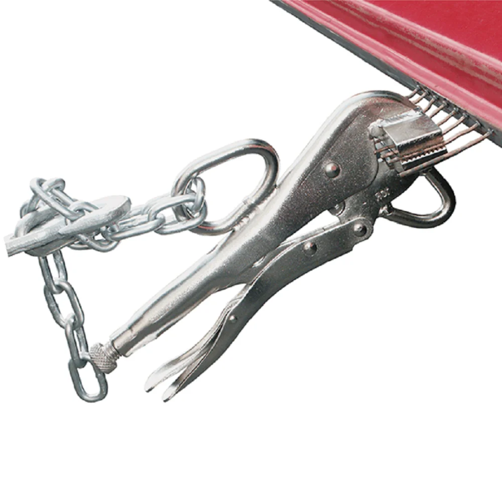 Locking Sheet Metal Clamp Flat Extra Wide Duck Bill Clamps Steel Vice Vise Holding Welding Metal Hand Tools Bending Pliers