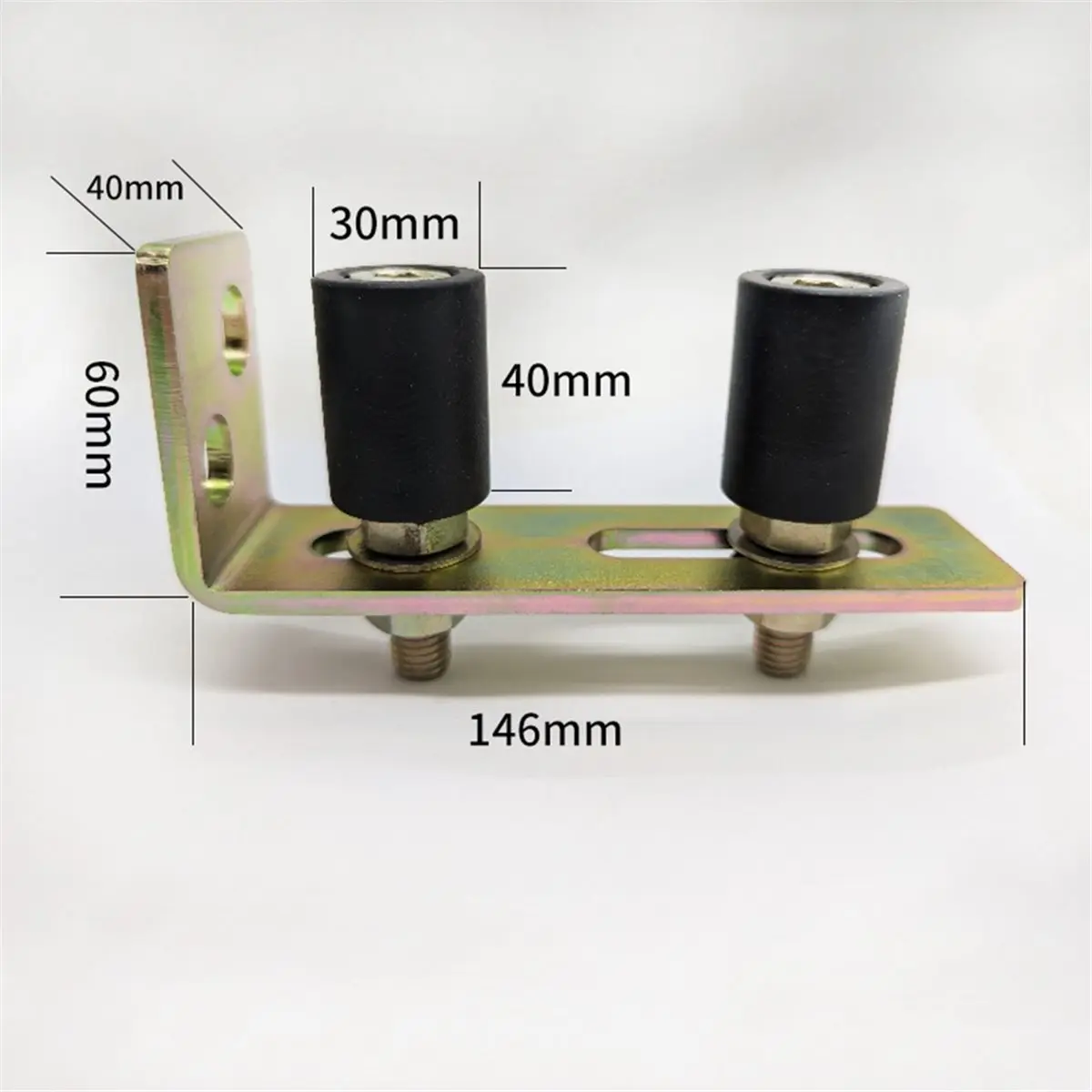 

Ролик-направляющая для откатных ворот, верхние нейлоновые ролики для металлообработки, нагрузка до 200 кг