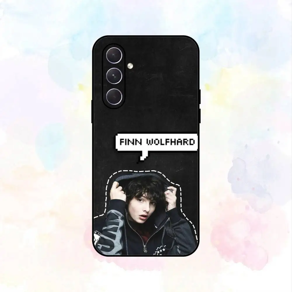 F-Finn W-Wolfhard Actor   Phone Case For Samsung Galaxy A73,A72,A71,A70,A53,A52,A51,Others Soft Black Shell