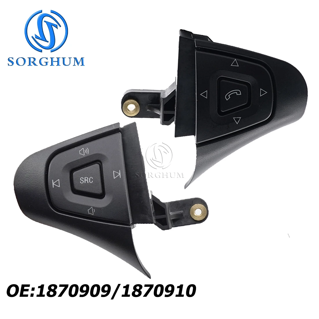 

SORGHUM 1870909 1870910 Left Right Truck Steering Wheel Panel Module Telephone Switches Menus For SCANIA P G R T Series Truck