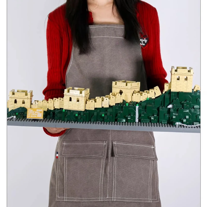 SEMBO – blocs de construction Great Wall Badaling, modèles architecturaux anciens assemblés à la main, cadeaux créatifs, jouets éducatifs, ornements