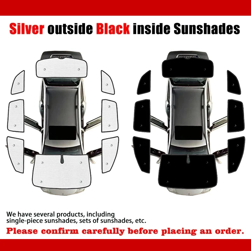 Sun Blinds For Audi Q7 4L MK1 2006~2015 Full Coverage Sunshades Window Windshield Anti-UV Sunscreen Cover Visors Car Accessories