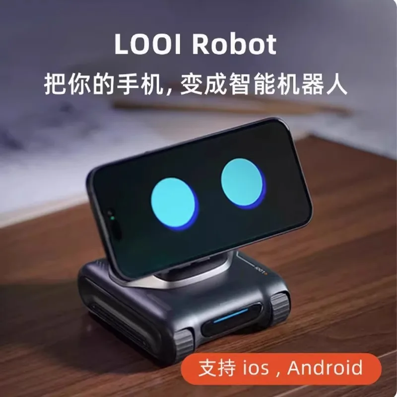 

Looi Intelligent Desktop Robot Ai Facial Recognition Gesture Interaction Voice Dialogue Mobile Robot Toy For Kids